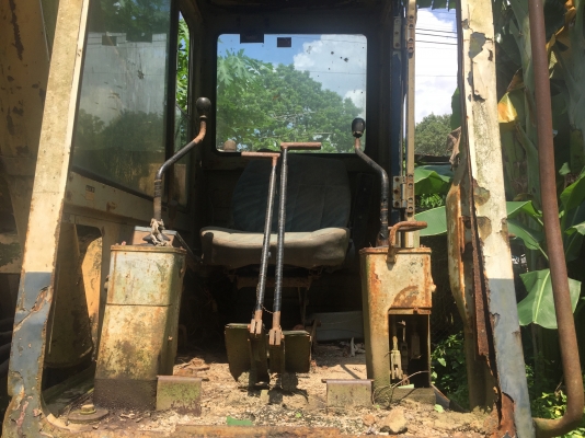 รถขุดPC200-3 รถของบำรุงสร้างทางรถไฟ รถพร้อมใช้