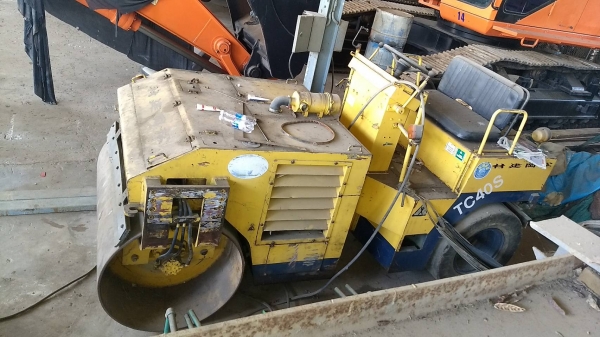 TACOM  TC40Sรถบดขนาดเล็ก  เก่าไทย