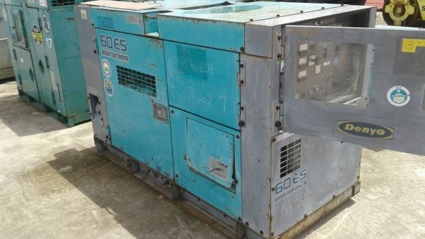 เครื่องปั่นไฟ 60 kva เก่านอกสวยๆ คุณภาพดี