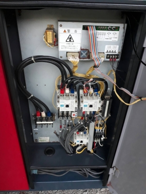 ปั๊มลมแบบสกรู AIRMAN SMS22 เก่าญี่ปุ่น มีdryerในตัว