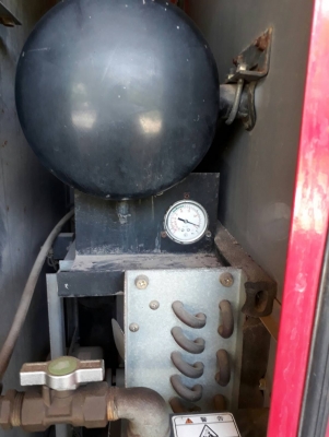 ปั๊มลมแบบสกรู AIRMAN SMS22 เก่าญี่ปุ่น มีdryerในตัว