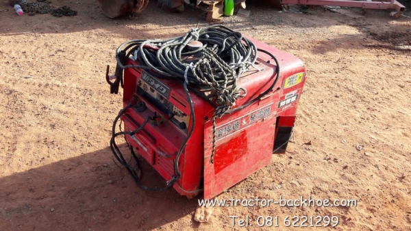 ขาย เครื่องเชื่อมพร้อมปั่นไฟ SHINDAIWA EGW 145M พร้อมสาย เก่าญี่ปุ่นแท้ พร้อมใช้