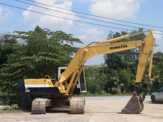 ยกเลิกการขาย!!ได้งาน Komatsu PC200-5 สภาพสวย