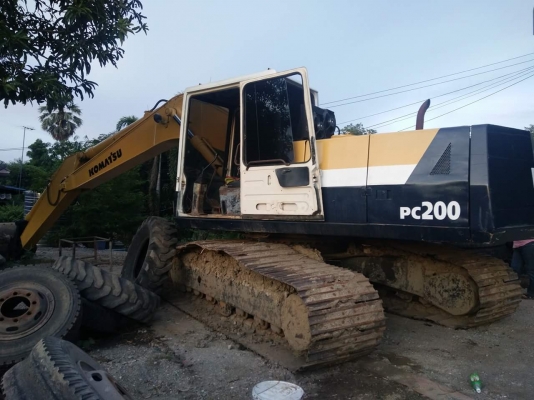 ยกเลิกการขาย!!ได้งาน Komatsu PC200-5 สภาพสวย