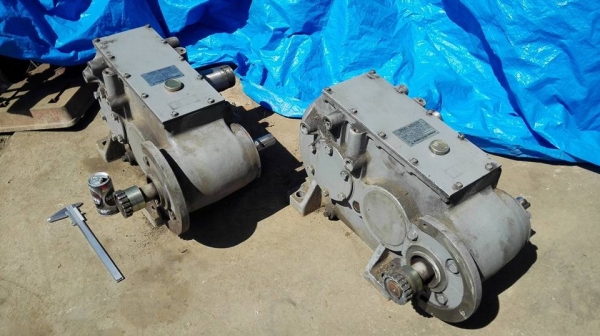 ** SOLD ** หัวเกียร์มิตซูญี่ปุ่น Mitsubishi Made in JAPAN 1:19.46 (51 rpm) ใช้กับ 7.5 - 15 HP สภาพใหม่กริ้บ!!พร้อมใช้