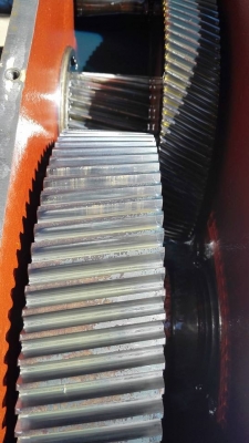 ** SOLD ** หัวเกียร์มิตซูญี่ปุ่น Mitsubishi Made in JAPAN 1:19.46 (51 rpm) ใช้กับ 7.5 - 15 HP สภาพใหม่กริ้บ!!พร้อมใช้