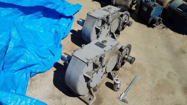 ** SOLD ** หัวเกียร์มิตซูญี่ปุ่น Mitsubishi Made in JAPAN 1:19.46 (51 rpm) ใช้กับ 7.5 - 15 HP สภาพใหม่กริ้บ!!พร้อมใช้