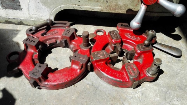 ** SOLD ** เครื่องต้าปแป้ปญี่ปุ่น REX S80A ขนาด 1/2"- 3" ไฟบ้าน 220V สภาพสวยพร้อมใช้