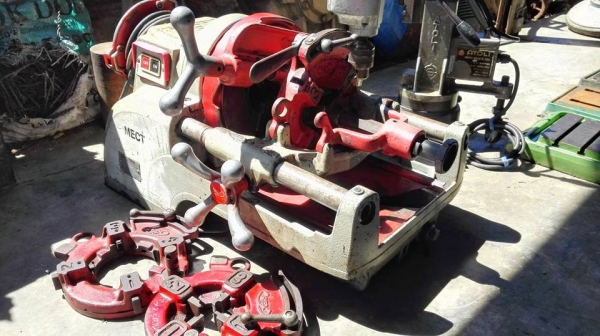 ** SOLD ** เครื่องต้าปแป้ปญี่ปุ่น REX S80A ขนาด 1/2"- 3" ไฟบ้าน 220V สภาพสวยพร้อมใช้