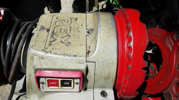 ** SOLD ** เครื่องต้าปแป้ปญี่ปุ่น REX S80A ขนาด 1/2"- 3" ไฟบ้าน 220V สภาพสวยพร้อมใช้