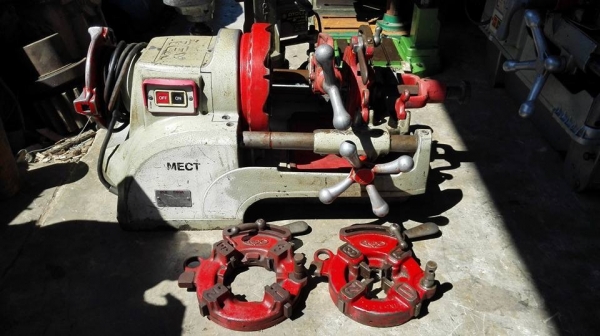 ** SOLD ** เครื่องต้าปแป้ปญี่ปุ่น REX S80A ขนาด 1/2"- 3" ไฟบ้าน 220V สภาพสวยพร้อมใช้