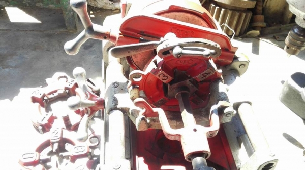 ** SOLD ** เครื่องต้าปแป้ปญี่ปุ่น REX S80A ขนาด 1/2"- 3" ไฟบ้าน 220V สภาพสวยพร้อมใช้