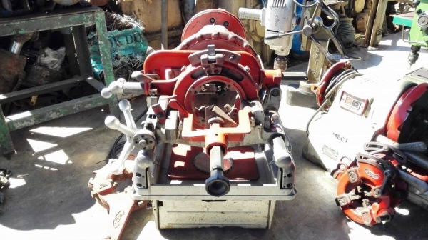 เครื่องต้าปแป้ปญี่ปุ่น REX N100A ขนาด 1/2" - 4" ไฟบ้าน 220V สภาพสวยพร้อมใช้ เครื่องต้าปแป้ปญี่ปุ่น REX N100A ขนาด 1/2" - 4" ไฟบ้าน 220V สภาพสวยพร้อมใช้