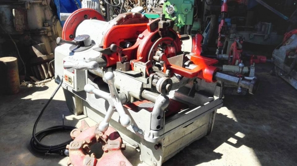 เครื่องต้าปแป้ปญี่ปุ่น REX N100A ขนาด 1/2" - 4" ไฟบ้าน 220V สภาพสวยพร้อมใช้ เครื่องต้าปแป้ปญี่ปุ่น REX N100A ขนาด 1/2" - 4" ไฟบ้าน 220V สภาพสวยพร้อมใช้