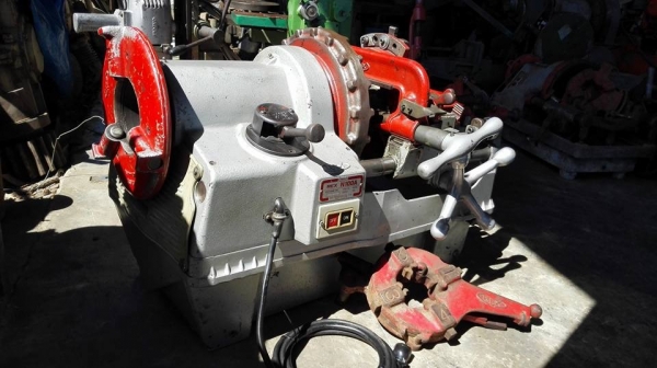 เครื่องต้าปแป้ปญี่ปุ่น REX N100A ขนาด 1/2" - 4" ไฟบ้าน 220V สภาพสวยพร้อมใช้ เครื่องต้าปแป้ปญี่ปุ่น REX N100A ขนาด 1/2" - 4" ไฟบ้าน 220V สภาพสวยพร้อมใช้