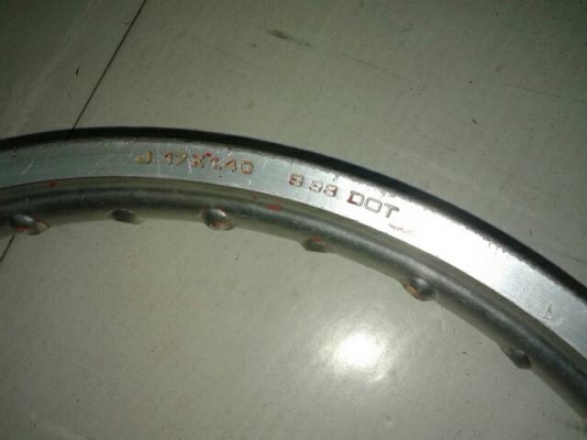 ล้อ DID profressional มือสองเหลือวงเดียว