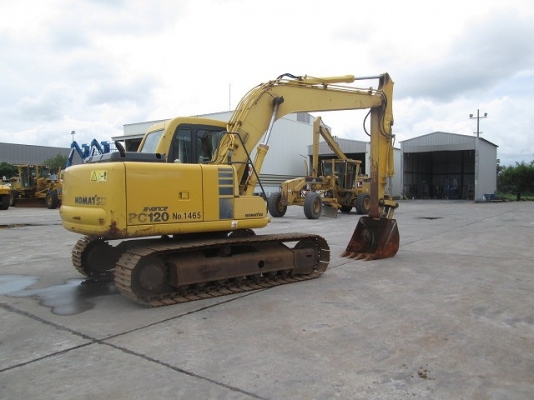 ขายรถขุด Komatsu รุ่น PC120-6EO มือสองนำเข้าจากญี่ปุ่น สภาพสวย ยังไม่เคยใช้งานในไทย ขายรถขุด Komatsu รุ่น PC120-6EO มือสองนำเข้าจากญี่ปุ่น สภาพสวย ยังไม่เคยใช้งานในไทย