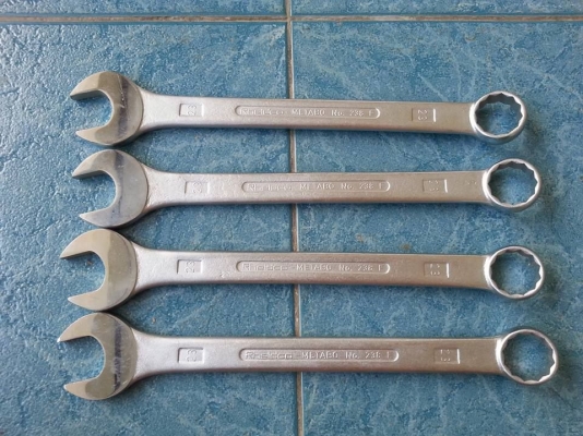 ประแจแหวนข้างปากตาย Rheldco - Metabo no.238 made in Germany ของใหม่เก่าเก็บ