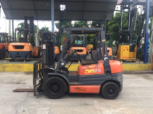 -:-*&bull;*ข า ย ร ถ ย ก นำ เ ข้ า*&bull;*-:-TOYOTA 6FG25 เสา3เมตร งาเท สนใจติดต่อ0830620223