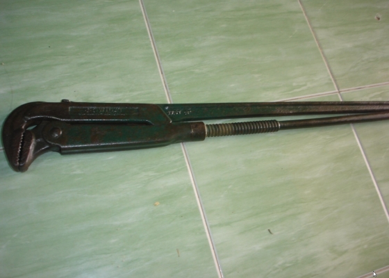 ขายประแจคอม้า จับแป๊บ ยี่ห้อดัง DOWIDAT 175T-3 นิ้ว Made in Germany