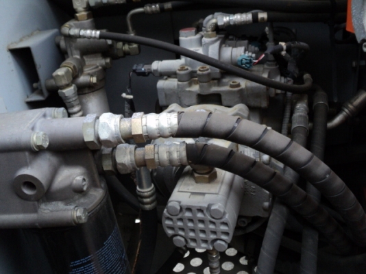 รถปูยาง SUMITOMO HB25W แบบล้อยาง มือสองญี่ปุ่น