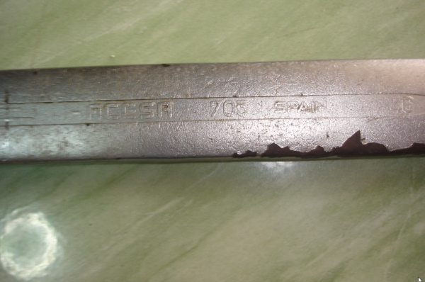 ขายประแจแหวนข้าง เบอร์46 ACEDA 705 SPAIN ขายประแจแหวนข้าง เบอร์46 ACEDA 705 SPAIN