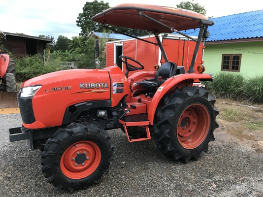 คูโบต้าl3608 เล่มทะเบียนพร้อม สวยเดิมๆ ใช้งาน 257 ชั่วโมง โทร 0872016577