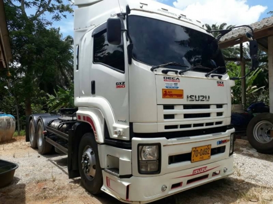 ขายหัวลาก ISUZU GXZ 360 สองเพลา รถปี 57 ขายหัวลาก ISUZU GXZ 360 สองเพลา รถปี 57