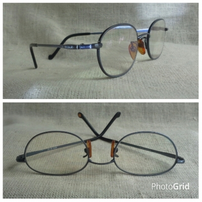 แว่นสายตายาวแบรนด์เนมหรู  คลาสสิควงรี  ค่าสายตา +200  ราคานักศึกษา !  Authentic GIORDANO handmade in Hong Kong  ตัวแท้ !  จริงใจ - ไม่จิงโจ้!