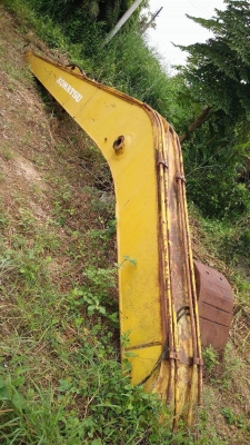 ขาย บูม อาร์ม บุ้งกี๋ ยาว komatsu