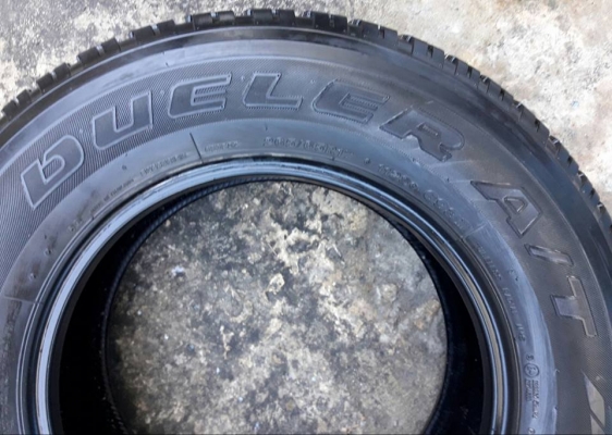 ยางรถยนต์ BRIDGESTONE รุ่นDUELER A/T. 265 65R17 สัปดาห์ที่26 ปี2016 ลงพื้นปลายปี2016 สภาพสวยมากๆ ดอก