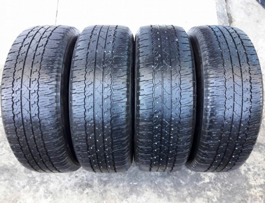ยางรถยนต์ BRIDGESTONE รุ่นDUELER A/T. 265 65R17 สัปดาห์ที่26 ปี2016 ลงพื้นปลายปี2016 สภาพสวยมากๆ ดอก