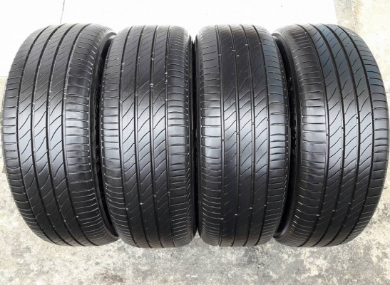 ยางมือสอง MICHELIN รุ่น PRIMACY.3ST 215 60R17 สัปดาห์ที่18 ปี2016 ลงพื้นจริงปลายปี2016 สภาพสวยมากๆไร
