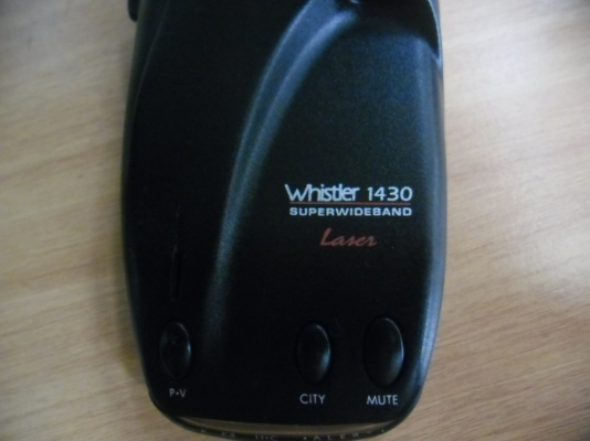 WHISTLER 1430 เครื่องเตือนกล้องตรวจจับความเร็ว Made in USA WHISTLER 1430 เครื่องเตือนกล้องตรวจจับความเร็ว Made in USA