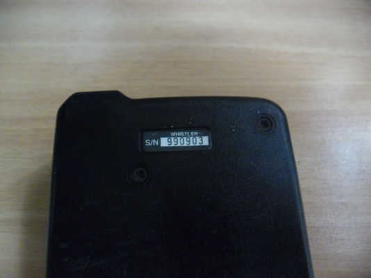 WHISTLER 1430 เครื่องเตือนกล้องตรวจจับความเร็ว Made in USA WHISTLER 1430 เครื่องเตือนกล้องตรวจจับความเร็ว Made in USA