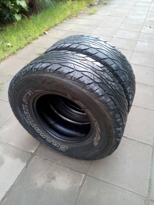31x10.50R15 DUNLOP GRANDTREK AT3 มี 2 เส้น โทร.081-427-3941