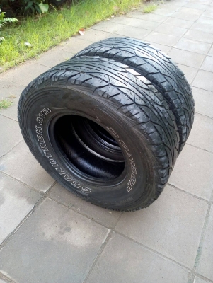 31x10.50R15 DUNLOP GRANDTREK AT3 มี 2 เส้น โทร.081-427-3941