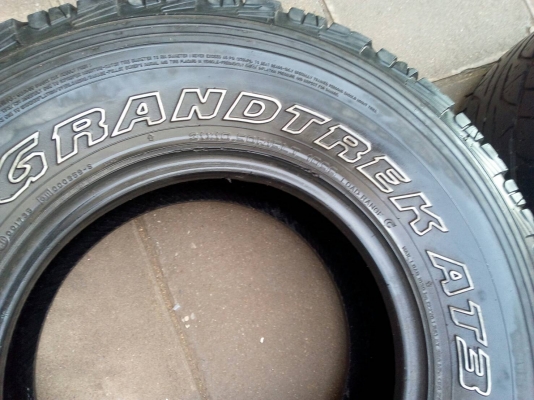 31x10.50R15 DUNLOP GRANDTREK AT3 มี 2 เส้น โทร.081-427-3941