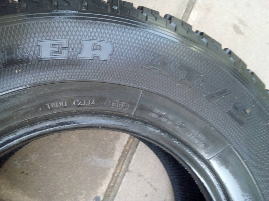 255/70R15 GOODYEAR WRANGLER A/T-S มี 1 เส้น เส้นละ 700 บาทโทร.081-427-3941 255/70R15 GOODYEAR WRANGLER A/T-S มี 1 เส้น เส้นละ 700 บาทโทร.081-427-3941
