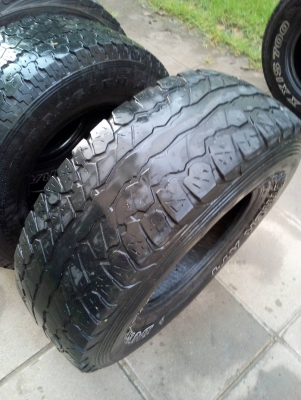 31x10.50R15 DUNLOP GRANDTREK AT1 มี 1 เส้น โทร.081-427-3941