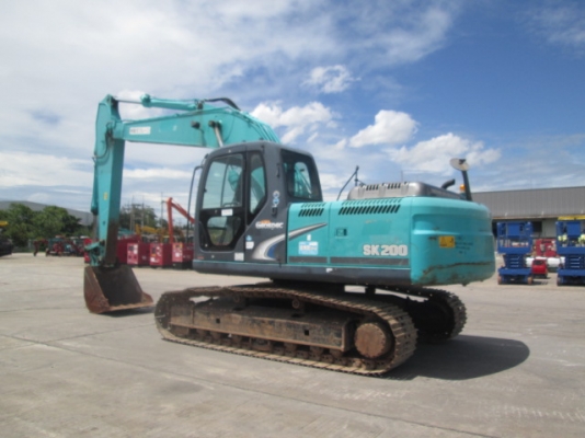 ขาย แมคโคร KOBELCO รุ่น SK200-8 ซีเรียล YN12-58231 ปี 2010 ชั่วโมงทำงาน 5762 ชั่วโมง สภาพสวย พร้อมใช้งาน