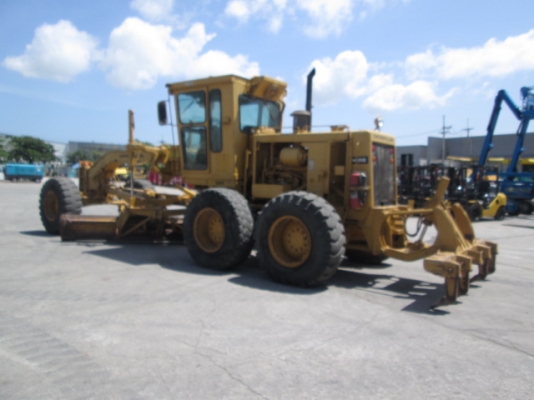 รถเกรด(Motor Grader) 140G ซีเรียล: 72V09457 ปี 1986 ชั่วโมงทำงาน 9417 ชั่วโมง มือสองนำเข้าจากอเมริกา