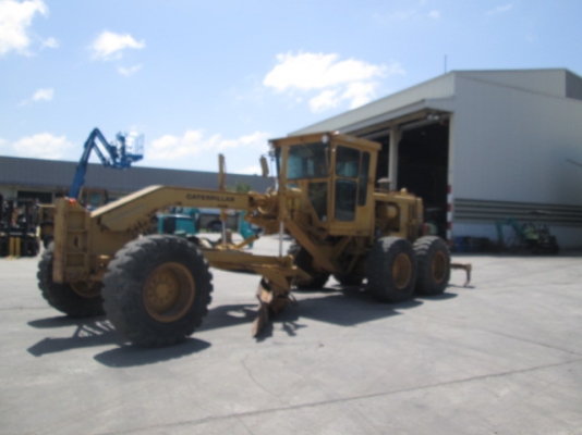 รถเกรด(Motor Grader) 140G ซีเรียล: 72V09457 ปี 1986 ชั่วโมงทำงาน 9417 ชั่วโมง มือสองนำเข้าจากอเมริกา