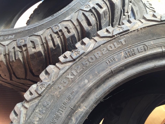 ขาย ยางMUD Cooper Discoverer STT 33 ขอบ20 4เส้น 7,900