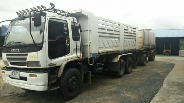 ขาย 1,550,000  บาท ISUZU DECA 270 แรง EURO2 ปี 47 แม่ดั้ม-ลูกดั้ม 2 คาน (สามมิตรมอเตอร์) เครื่องดี คัสชีสวย เอกสารเล่มทะเบียน รถอยู่ จ.บุรีรัมย์ 090-772-3710 090-772-3708