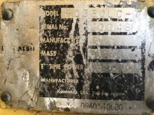 ขาย 2,950,000 ไวโบ KOMATSU pc 350-7 ทำงาน 1&times;,&times;&times;&times; ชม. ไฟฟ้าครบ เครื่องดี ปั้มแรง เอวแน่น ช่วงล่างเต็ม รถสวยพร้อมใช้งาน พร้อมหัวไวโบลงทำงานได้เลย รถอยู่ สระบุรี 090-772-3710 090-772-3708