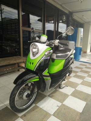 ฟีโน่ เกย์แยกส่วน สีดำเขียวขาว ปี 2555 รุ่นสปอร์ต รถสวย ขับดี น่าใช้
