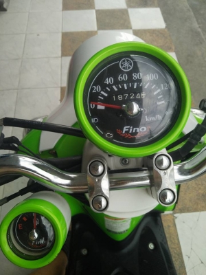 ฟีโน่ เกย์แยกส่วน สีดำเขียวขาว ปี 2555 รุ่นสปอร์ต รถสวย ขับดี น่าใช้