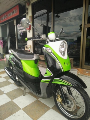 ฟีโน่ เกย์แยกส่วน สีดำเขียวขาว ปี 2555 รุ่นสปอร์ต รถสวย ขับดี น่าใช้