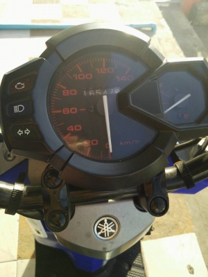 Yamaha TTX สีขาวน้ำเงิน ปี 2555 รถสวยสปอร์ต หัวฉีดประหยัดน้ำมัน